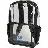 Higher Ground Safe N' Clear Carrying Case (Backpack) for 14" to 15" Accessories, Notebook - Clear