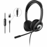 Morpheus 360 Connect USB Stereo UC Headset with Boom Microphone HS5600SU