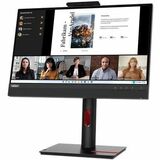 Lenovo ThinkCentre TIO22GEN5 22" Class Webcam Full HD LED Monitor - 16:9 - Black - 21.5" Viewable - In-plane Switching (IPS) Technology - WLED Backlight - 1920 x 1080 - 16.7 Million Colors - 250 cd/m - 4 ms - 75 Hz Refresh Rate - HDMI - DisplayPort - KVM Switch