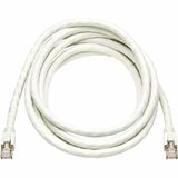 Cat8 40G Snagless SSTP Ethernet Cable (RJ45 M/M), PoE, White, 10 ft. (3.1 m)