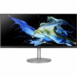 Acer CB342CU 34" Class UW-QHD LED Monitor - 21:9 - Silver - 34" Viewable - In-plane Switching (IPS) Technology - LED Backlight - 3440 x 1440 - 16.7 Million Colors - FreeSync (DisplayPort/HDMI) - 400 cd/m - 1 ms - 75 Hz Refresh Rate - HDMI - DisplayPort