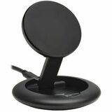 Eaton Tripp Lite Series 10W Magnetic Wireless Charger with Adjustable Stand for iPhone 16-12, 3 ft (1 meter) USB-C Cable - Black