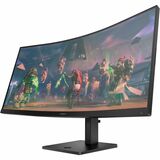 OMEN 34c 34" UW-QHD Curved Screen Gaming LCD Monitor - 21:9