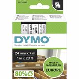 Dymo+S0720930+D1+53713+Tape+24mm+x+7m+Black+on+White