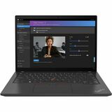 Lenovo ThinkPad T14 Gen 4 21K30005CA 14" Touchscreen Notebook - WUXGA - 1920 x 1200 - AMD Ryzen 5 PRO 7540U Hexa-core (6 Core) 3.20 GHz - 16 GB Total RAM - 16 GB On-board Memory - 512 GB SSD - Thunder Black - AMD Chip - Windows 11 Pro - AMD Radeon 740M Graphics - In-plane Switching (IPS) Technology - French Keyboard - Front Camera/Webcam - IEEE 802.11ax Wireless LAN Standard