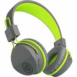 Jlab HBNEONGRYGRN4 Headsets/Earsets Jlab Neon Wireless On-ear Headphones - Stereo - Wireless - Bluetooth - 20 Hz - 20 Khz - On-ear, Over 812887015608