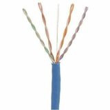 Panduit PUP6C04BU-WZ Cables Copper Cable, Cat 6, 24 Awg, Utp, Cmp, Blue Pup6c04buwz 