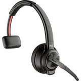 Poly Savi 8200 Office 8210 Headset - Mono - Wireless - Bluetooth/DECT 6.0 - 449.5 ft - 32 Ohm - 20 Hz - 20 kHz - Over-the-head - Monaural - Ear-cup - Noise Cancelling Microphone