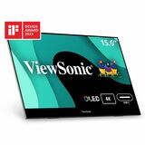 ViewSonic VX1655-4K-OLED 16" Class 4K UHD OLED Monitor - 16:9 - Black - 15.6" Viewable - OLED - 3840 x 2160 - 1.07 Billion Colors - 400 cd/m - 1 ms - 60 Hz Refresh Rate