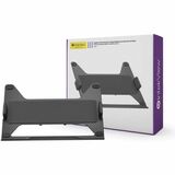 IntekView Universal Notebook Holder - 12.20" (309.88 mm) x 8.60" (218.44 mm) x 1.50" (38.10 mm) x - Steel - Adjustable Angle, Adjustable Height, Durable, Adjustable Claw, Scratch Protection, Heat Resistant, Air Vent
