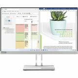 Lenovo L24e-40 24" Class Full HD LED Monitor - 16:9 - Cloud Gray