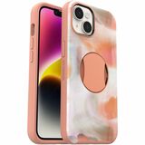 OtterBox OtterGrip Symmetry Case for iPhone 14/13 - Peaches