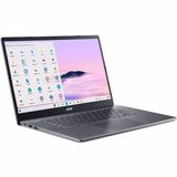 Acer Chromebook Plus 515 CBE595-1T-58XN 15.6" Touchscreen Chromebook - Full HD - 1920 x 1080 - Intel Core i5 13th Gen i5-1335U Deca-core (10 Core) 1.30 GHz - 8 GB Total RAM - 256 GB SSD - Iron - Intel Chip - ChromeOS with Chrome Enterprise Upgrade - Intel Iris Xe Graphics - In-plane Switching (IPS) Technology, ComfyView (Matte) - English (US) Keyboard - Front Camera/Webcam - 10 Hours Battery Run Time - IEEE 802.11ax Wireless LAN Standard