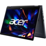 Acer TravelMate P4 Spin 14 P414RN-53 TMP414RN-53-55C5 14" Touchscreen Convertible 2 in 1 Notebook - WUXGA - 1920 x 1200 - Intel Core i5 13th Gen i5-1335U Deca-core (10 Core) 1.30 GHz - 16 GB Total RAM - 512 GB SSD - Slate Blue - Intel Chip - Windows 11 Pro - Intel Iris Xe Graphics eligible - In-plane Switching (IPS) Technology, ComfyView - English, French Keyboard - Front Camera/Webcam - IEEE 802.11ax Wireless LAN Standard