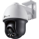 TP-Link VIGI C540 4 Megapixel Outdoor Network Camera - Color - Dome - White - 98.43 ft (30 m) Infrared Night Vision - H.265+, H.265, H.264+, H.264 - 2560 x 1440 - 4 mm (0.16") Fixed Lens - 30 fps - CMOS - Ceiling Mount, Wall Mount, Pole Mount - IP66 - Water Proof