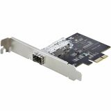 StarTech.com Gigabit Ethernet Card - PCI Express 2.1 x1 - Intel I210-IS - 1 Port(s) - Optical Fiber - Low-Profile Bracket Height - 1000Base-T, 1000Base-KX, 1000Base-SX, 1000Base-LX - SFP (mini-GBIC) - Plug-in Card