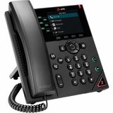 Poly VVX 350 6-Line IP Phone and PoE-enabled GSA/TAA