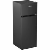 Royal Sovereign RMF-212B/ 7.5 Cu.ft Top-Freezer Refrigerator - 212.38 L - Reversible - 167.07 L Net Refrigerator Capacity - 45.31 L Net Freezer Capacity - 120 V AC - Black