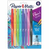 Paper+Mate+Flair+DUAL+Pens%2C+Brush+%26+Medium+Tips+%280.7mm%29