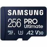 Samsung PRO Ultimate 256 GB Class 10/UHS-I (U3) V30 microSDXC - 1 Pack