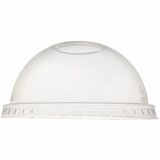 Eco Guardian Cup Lid - Dome - Polylactic Acid (PLA) - 50 / Pack - Clear