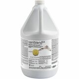 Safeblend SaniBlend 64 Cleaner and Disinfectant - Concentrate - 135.3 fl oz (4.2 quart) - Lemon Fresh Scent - pH Neutral, Fungicide, Mildewstatic, Deodorize