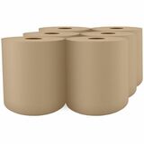 Cascades PRO Roll Paper Towel - 1 Ply - Natural - 6 / Box