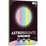 Astrobrights Colored Paper - Letter - 8 1/2" x 11" - 100 / Pack - 100 Sheets - FSC - Assorted