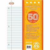 GEO Writing Pads, Pack of 2 - 50 Sheets - Interlined, Dotted - 3 Hole(s) - Letter - 8 1/2" x 11" - 9.06" (230 mm) x 7.09" (180 mm) - Micro Perforated, Easy Tear - Recycled - 2 / Pack