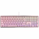 CHERRY MX 3.0S Wired RGB Keyboard, MX BROWN SWITCH, For Office And Gaming, Pink