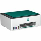 HP 5102 Wired & Wireless Smart Tank Inkjet Multifunction Printer - Color - Surf Blue - Copier/Printer/Scanner - 12 ppm Mono/5 ppm Color Print - 4800 x 1200 dpi Print - Up to 3000 Pages Monthly - Color CIS, Flatbed Scanner - 1200 dpi Optical Scan - Wireless LAN - Apple AirPrint, Mopria Print Service, HP Print Service Plugin, Wi-Fi Direct - USB