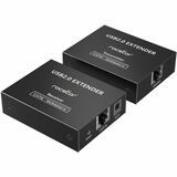 Rocstor 4 Port USB 2.0 Over Cat5/Cat6/Cat6a Extender Bus powered - Up to 492ft