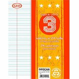 GEO - 48 Pages - Interlined, Dotted - 9.06" (230 mm) x 7.09" (180 mm) - Recycled - 3 / Pack
