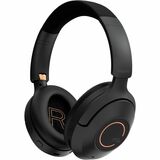 Creative Zen Hybrid Pro Wireless Over-ear Headphones with Bluetooth LE Audio - Siri, Google Assistant - Stereo - Mini-phone (3.5mm) - Wireless - Bluetooth - 49.2 ft - 20 Hz - 20 kHz - Over-the-ear, Over-the-head - Binaural - Ear-cup - Noise Cancelling, Omni-directional, Noise Reduction Microphone - Noise Canceling - Black