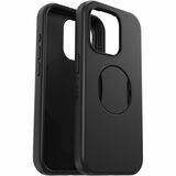 OtterBox iPhone 15 Pro Ottergrip Symmetry Series With Magsafe - For Apple iPhone 15 Pro Smartphone - Black - Drop Resistant, Shock Absorbing - Polycarbonate, Synthetic Rubber