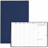 Quo Vadis EU0909 Freeport Academic Diary - Academic - 13 Month - July - July - 1 Week Single Page Layout - Blue - 11.7" Height x 8.2" Width - Schedule Section, Flexible Cover, Telephone Section