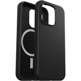 OtterBox iPhone 15 Pro Symmetry Series Case For Magsafe - For Apple iPhone 15 Pro Smartphone - Black - Drop Resistant, Shock Absorbing - Polycarbonate, Synthetic Rubber