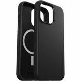 OtterBox iPhone 15 Pro Max Symmetry Series Case For Magsafe - For Apple iPhone 15 Pro Max Smartphone - Black - Drop Resistant, Shock Absorbing - Polycarbonate, Synthetic Rubber