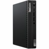 Lenovo ThinkCentre M70q Gen 4 12E3004YUS Desktop Computer - Intel Core i5 13th Gen i5-13400T Deca-core (10 Core) 1.30 GHz - 16 GB RAM DDR4 SDRAM - 512 GB M.2 PCI Express NVMe 4.0 x4 SSD - Tiny - Black - Intel Q670 Chip - Windows 11 Pro - Intel UHD Graphics 730 DDR4 SDRAM - English Keyboard - IEEE 802.11ax - 90 W