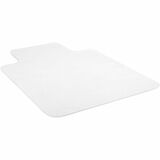Mount-It! Clear Desk Chair Mat for Hardwood Floor - Hardwood Floor, Home, Office, Bedroom, Chair, Hard Floor - 47" (1193.80 mm) Length x 35.500" (901.70 mm) Depth - Rectangular - Textured - Plastic - Clear - 1
