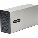 StarTech.com Thunderbolt 3 PCIe Expansion Chassis, Enclosure Box W/Dual PCI-E Slots, External PCIe Slots, 8K/4K Output Via TB3/DP 1.4 Ports - Thunderbolt 3 PCIe expansion chassis for Thunderbolt 3/4 laptops - External enclosure w/ dual PCI-E 3.0 Slots (up to 21.6Gbps per slot) - For video capture/Fiber/Ethernet cards - Toolless design and aluminum construction - 8K/4K via DP 1.4/TB3 ports