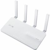 Asus ExpertWiFi EBR63 Wi-Fi 6 IEEE 802.11 a/b/g/n/ac/ax Ethernet Wireless Router - Dual Band - 2.40 GHz ISM Band - 5 GHz UNII Band - 4 x Antenna(4 x External) - 375 MB/s Wireless Speed - 4 x Network Port - 1 x Broadband Port - USB - Gigabit Ethernet - VPN Supported - Wall Mountable, Ceiling Mountable