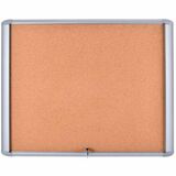 MasterVision+Water-Resistant+Enclosed+Corkboard