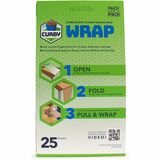 ipg Curby Wrap Recyclable Paper Cushioning Wrap Sheets - 15.25" (387.35 mm) Width x 25" (635 mm) Length - 25 Wrap(s) - Easy Tear, Non-scratching, Recyclable, Interlocking, Cushioned - Paper - 1Each