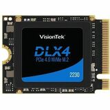 VisionTek DLX4 2 TB Solid State Drive - M.2 2230 Internal - PCI Express NVMe (PCI Express NVMe 4.0 x4) - Desktop PC, Network Controller Device Supported - 1000 TB TBW - 4985 MB/s Maximum Read Transfer Rate - 256-bit AES Encryption Standard - 5 Year Warranty
