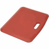 Mount-It! Portable Anti-Fatigue Floor Mat - Floor, Home, Office, Garage, Workstation, Kitchen, Workbench, Stand-up Desk - 22" (558.80 mm) Length x 18" (457.20 mm) Width x 0.750" (19.05 mm) Depth - Rubberized Gel Foam - Red