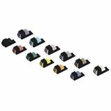 Panduit Mini-Com Violet LC Duplex, Black Module - 2 x LC network - Black, Violet