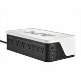 APC Back-UPS, 900VA/540W, Floor/Wall Mount, 120V, 8x NEMA 5-15R outlets, USB Type A + C Ports