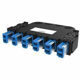 Ortronics Infinium Core Fiber Cassette - 12 Port(s) - 6 x Duplex - 1U High - Optical Fiber - Blue -...