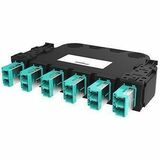 Ortronics Infinium Fiber Cassette - 13 Port(s) - 6 x - 1U High - Optical Fiber - Aqua -...